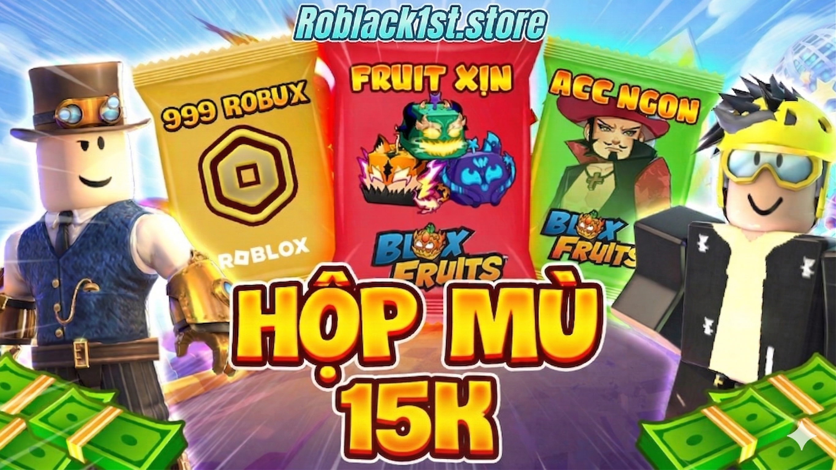 Túi mù 15k blox fruit